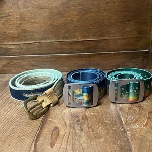 Men's Fish Belt Bundle